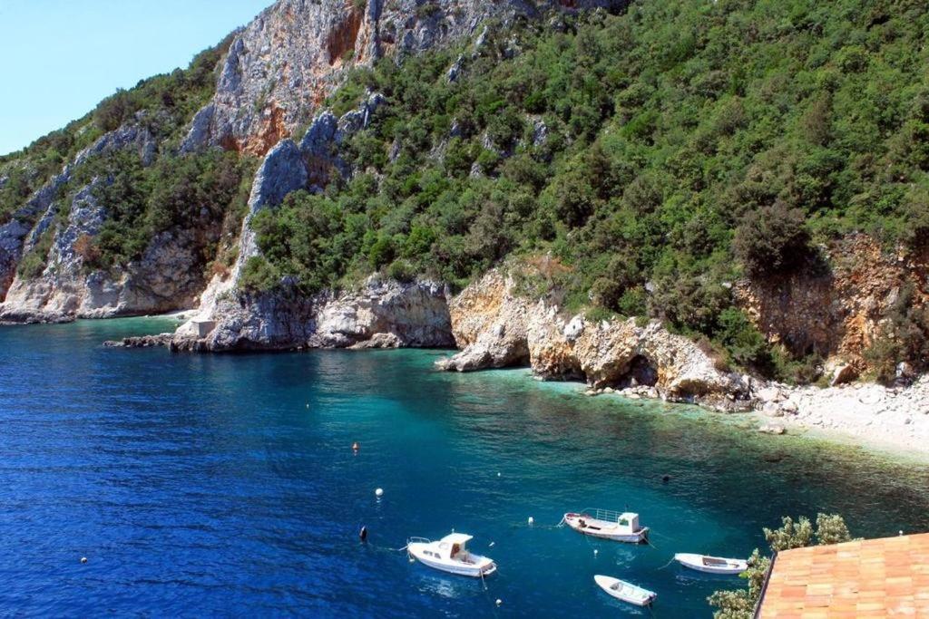 Apartments Barbara With Pool Brseč Δωμάτιο φωτογραφία
